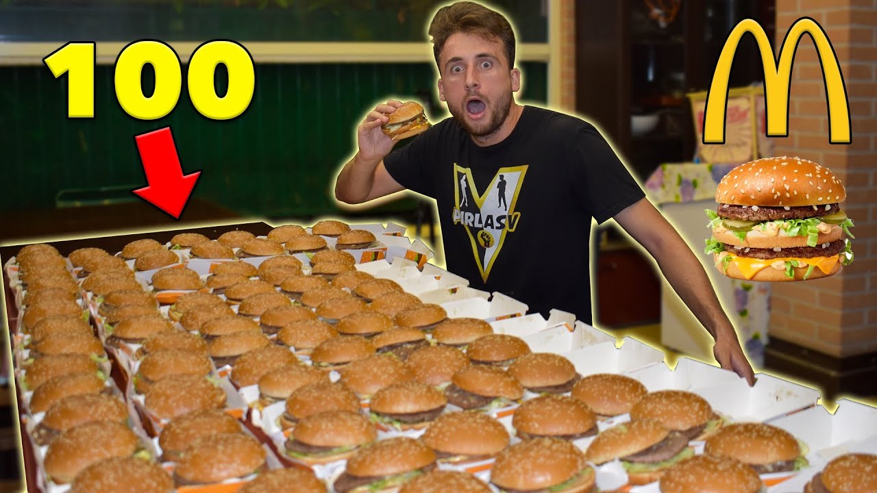 🍔 100 BIG MAC CHALLENGE!! Riuscirò a MANGIARLI TUTTI?