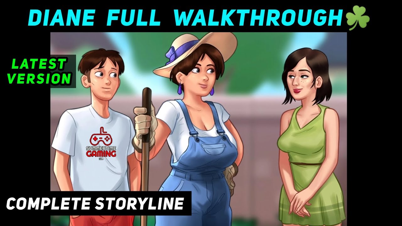 DIANE COMPLETE STORYLINE QUEST | DIANE FULL WALKTHROUGH SUMMERTIME SAGA 0.20.16 LATEST VERSION