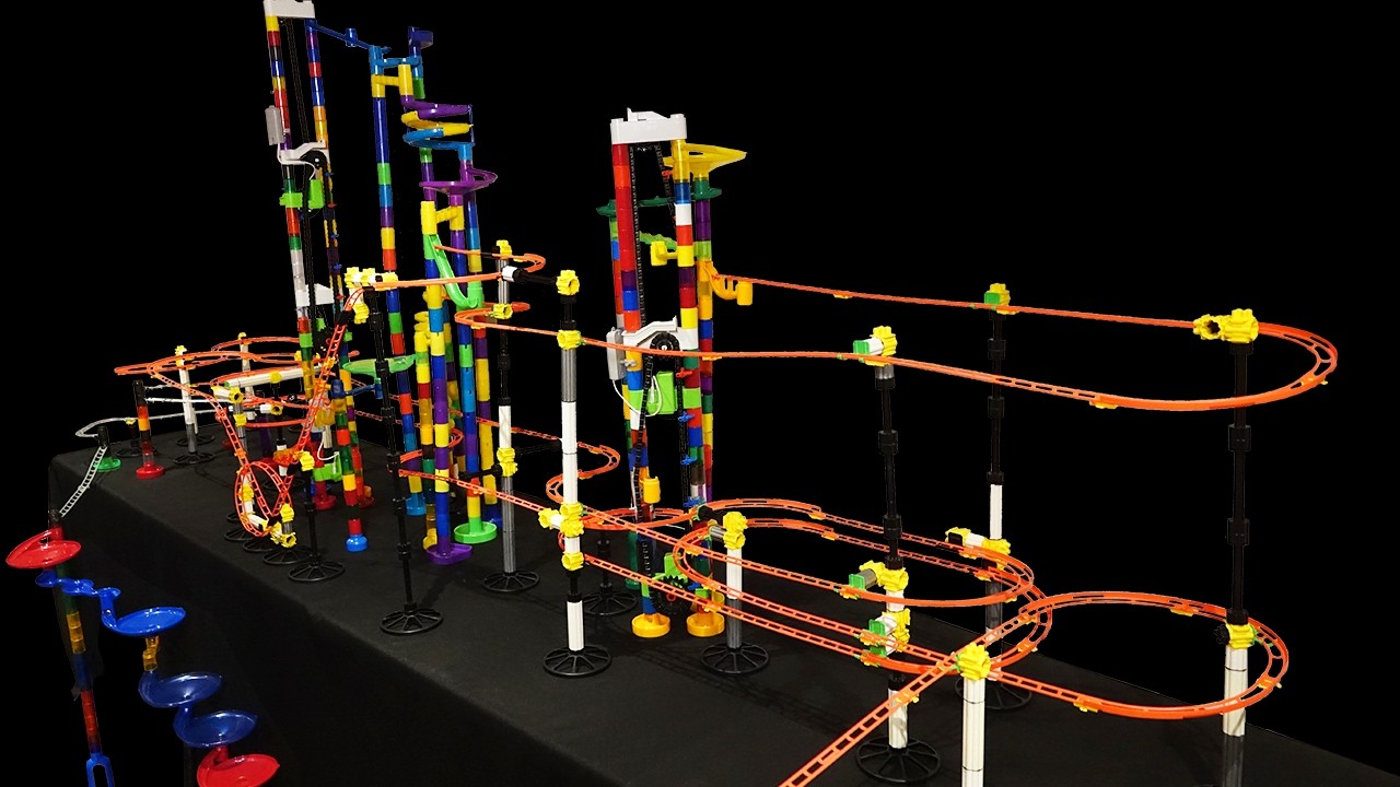 The longest marble run race ever seen!