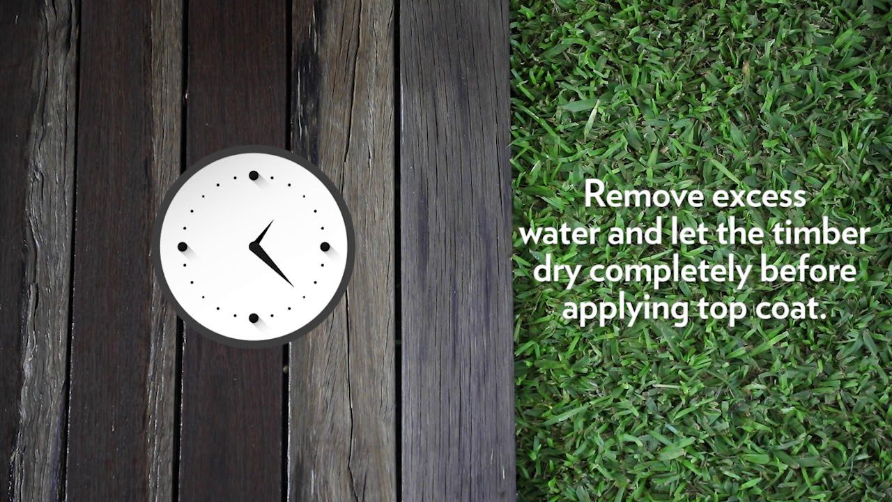 How to protect a weathered grey deck