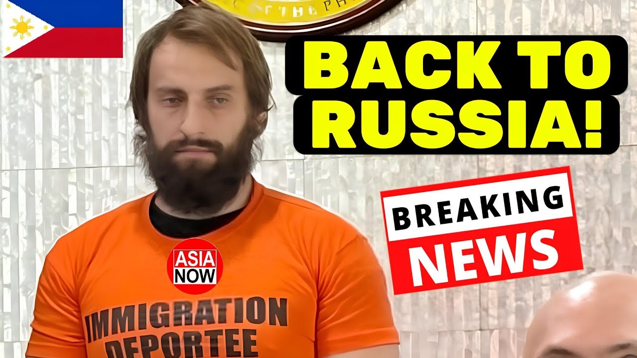 Vitaly Deported from the Philippines - Foreign Vlogger Back to Russia