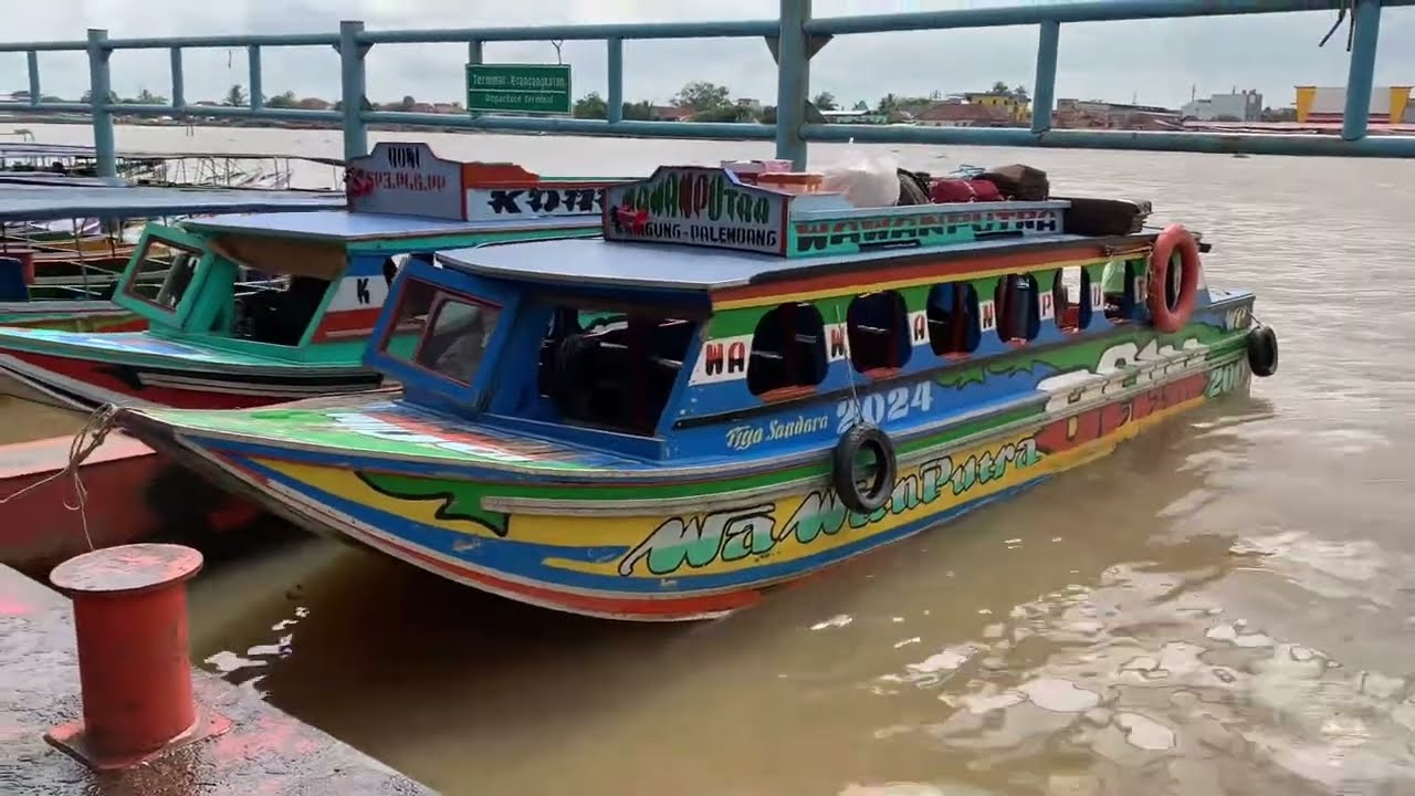 Sejarah Sungai Musi dan plaza 16 Ilir Palembang