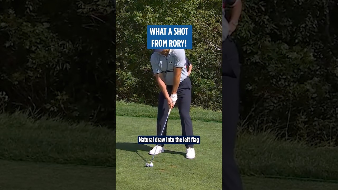 Rory's TERRIFIC tee shot! 💥