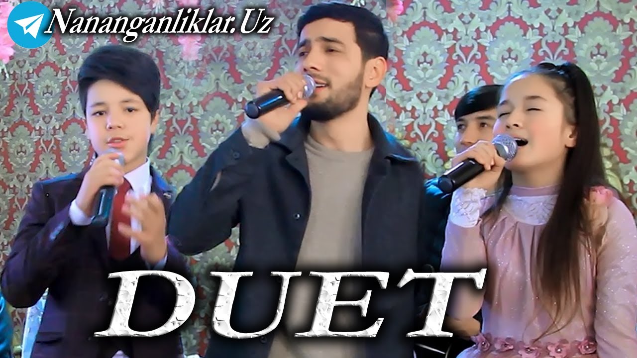 Hikmatilla Ahmadjonov Jaloliddin Ahmadaliyev Nurzida Isayeva Duet Namanganliklar.Uz kanali Shou Kons