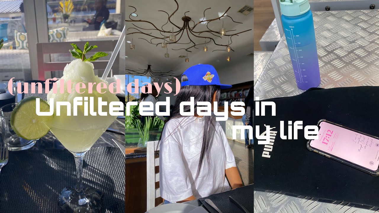 Unfiltered days in my life [Ep 1] going out with friends, gym days | South African YouTuber