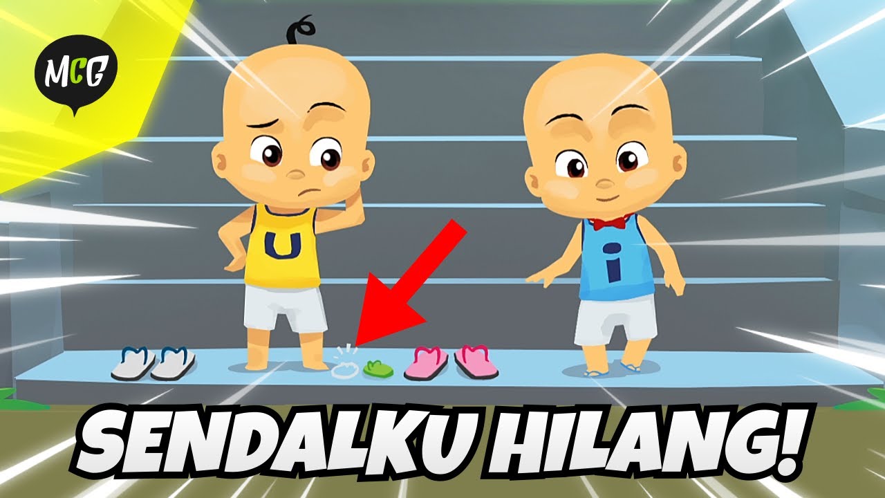Mencari Sendal Upin Yang Hilang Dibawa Rembo! - Upin & Ipin KST Prologue