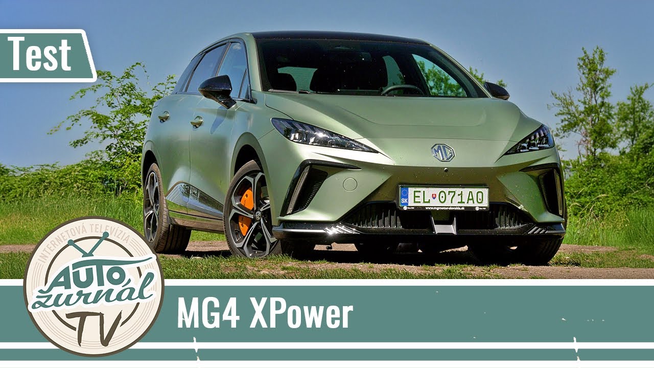 MG4 XPower TEST 4K: Výkon 320 kW/435 koní ako lepší štandard pre rodinnú štvorkolku