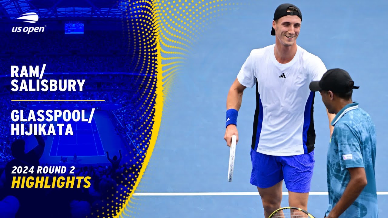 Ram/Salisbury vs. Glasspool/Hijikata Highlights | 2024 US Open Round 2