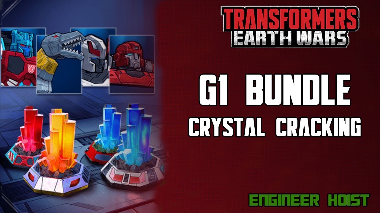 Transformers: Earth Wars -  G1 Bundle Crystal Cracking