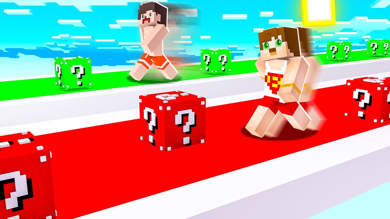 Minecraft SKYBLOCK ama ŞANS BLOKLARI (Lucky Block)
