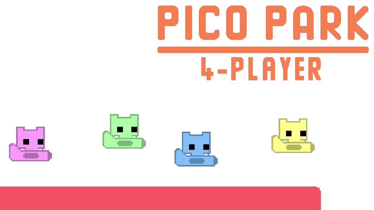 Pico Park - NIGHTMARE PLANE LEVEL! (4-Player Gameplay)