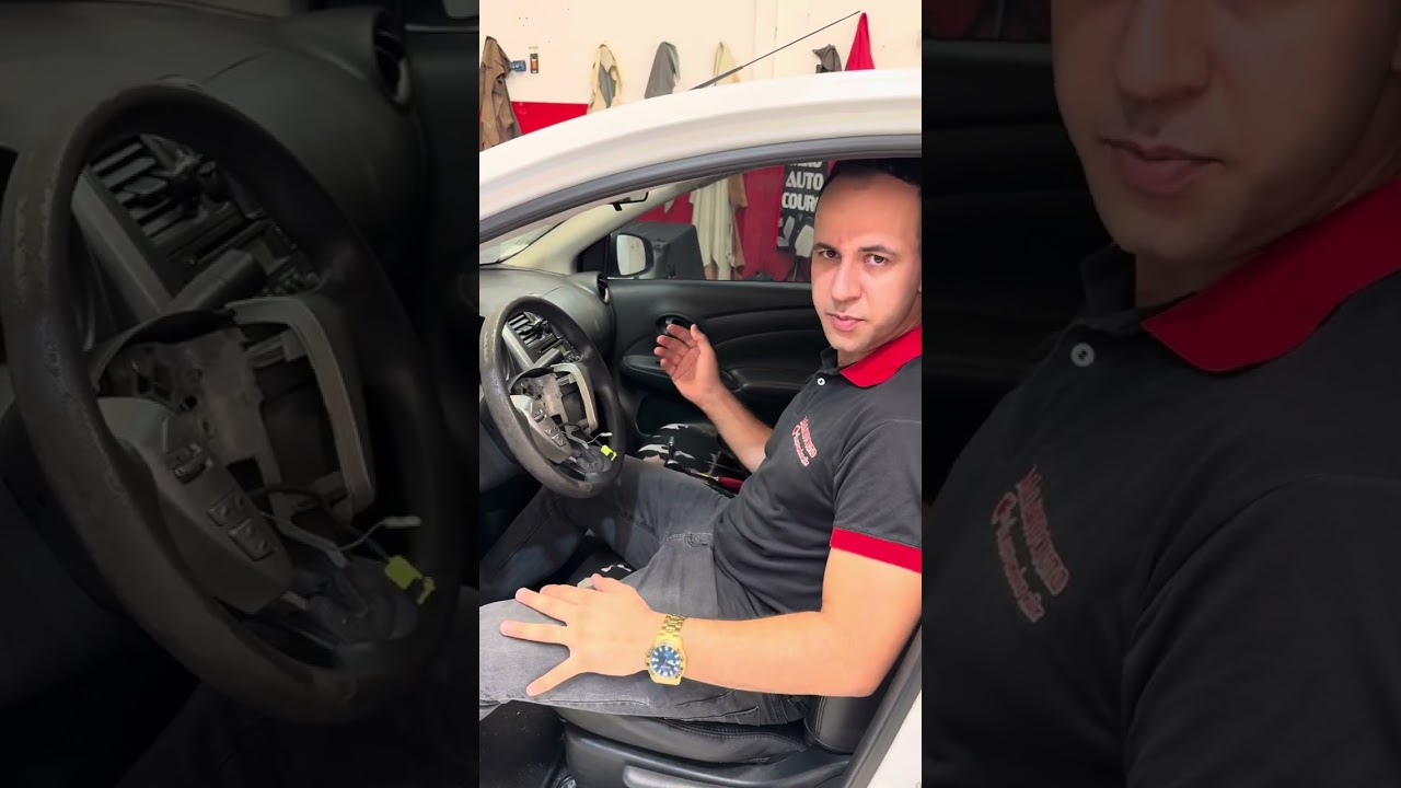 Como retirar Air Bag e volante do Nissan Versa 2017