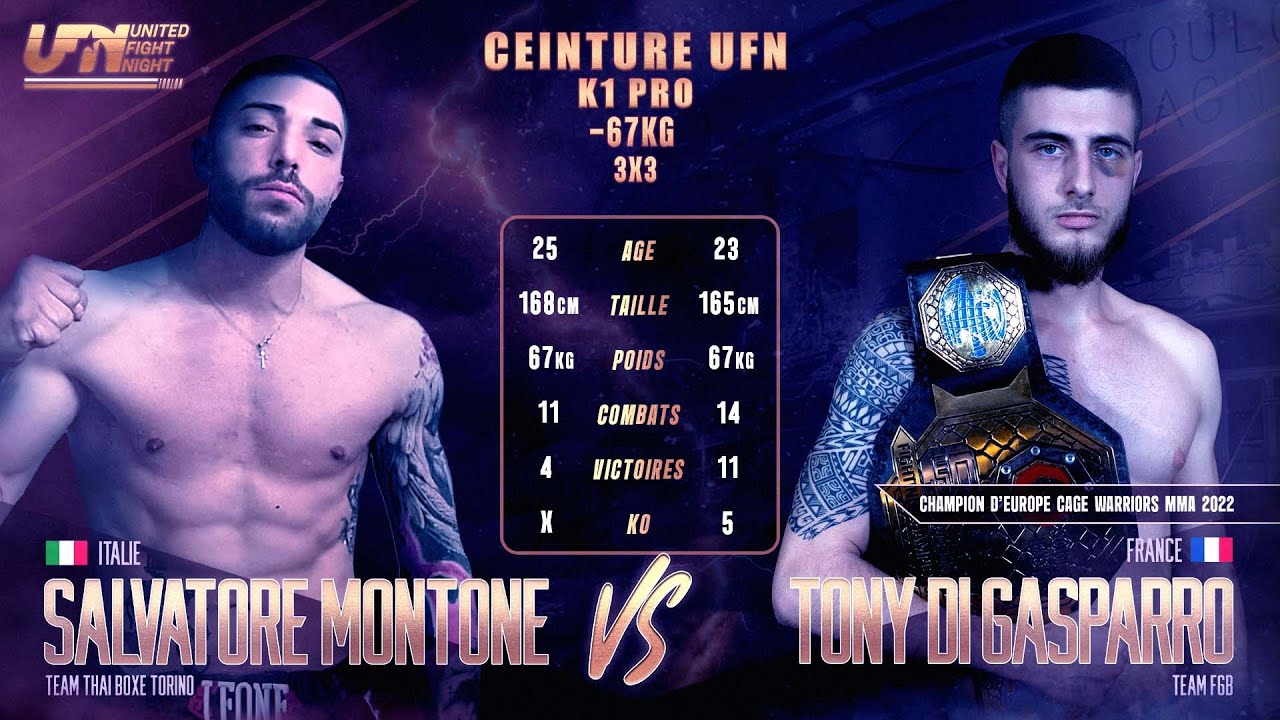 Tony DI GASPARRO vs Salvadore MONTONE By @vxstv  #UFN #Toulon