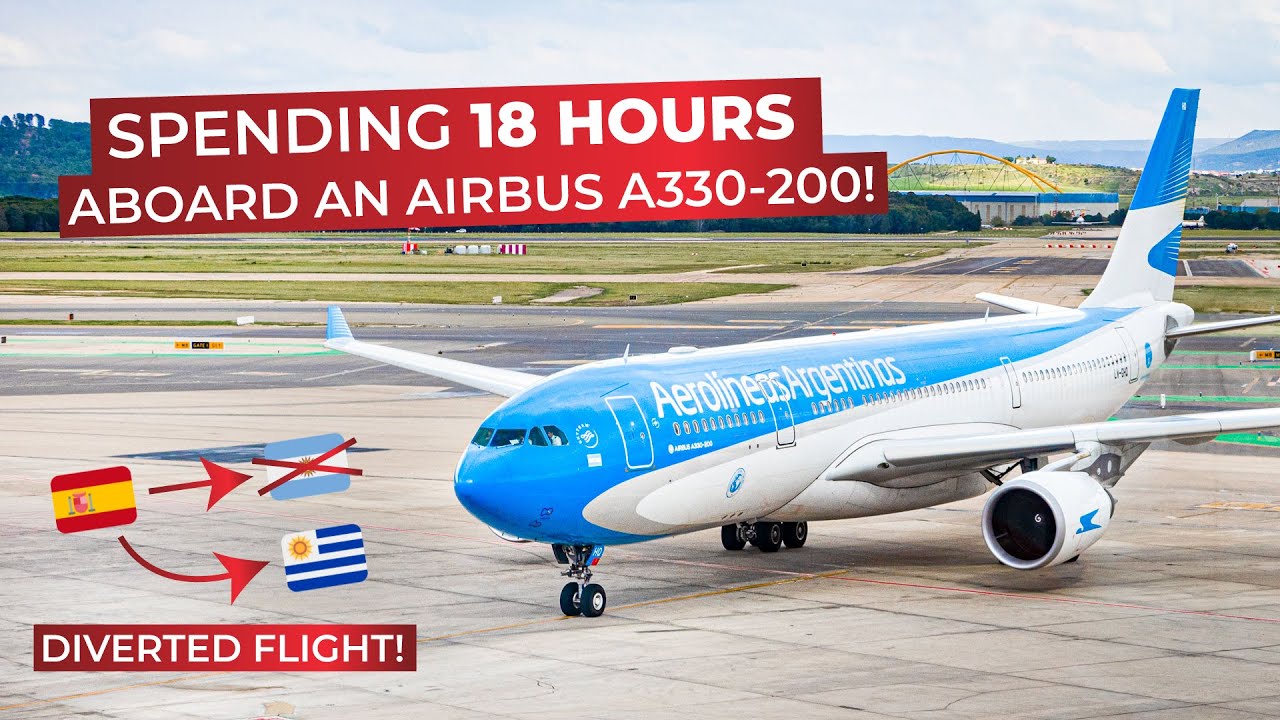 BRUTALLY HONEST | Madrid to Buenos Aires in ECONOMY aboard Aerolineas Argentinas Airbus A330-200!