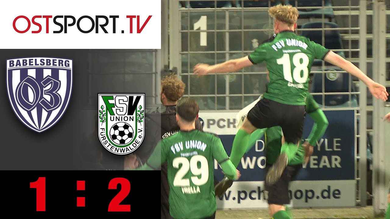 90+3! Stagge-Traumtor bringt BIG-POINTS.: Babelsberg 03 - Fürstenwalde 1:2 | Regionalliga Nordost