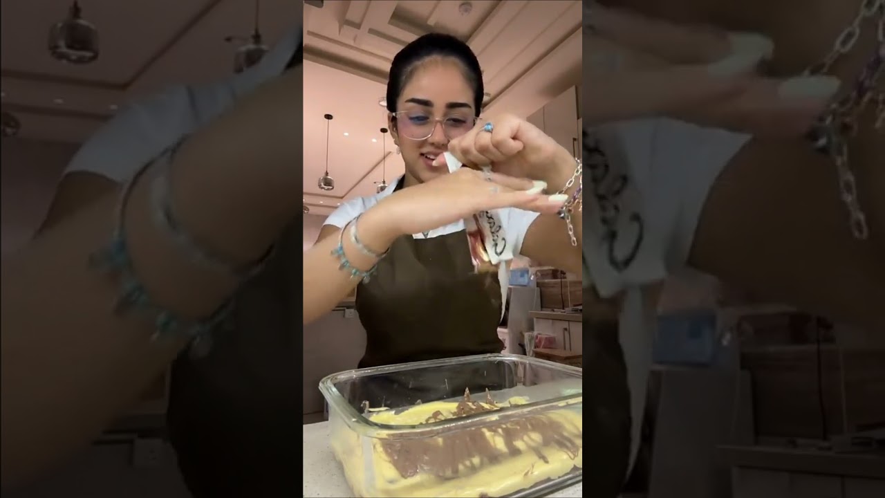 طريقة مايا بخش بعمل الكيك 🥮😍