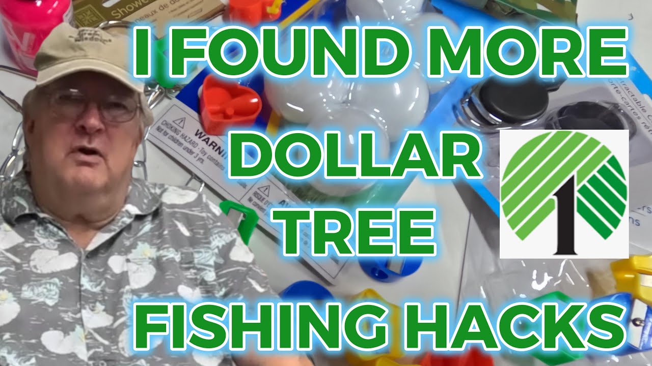 I Found More DOLLAR TREE FISHING HACKS !