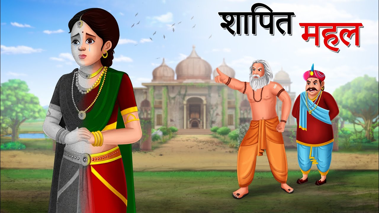 शापित महल | Hindi Story | Hindi Kahaniya | Moral Stories | cartoon story | sun toon hindi