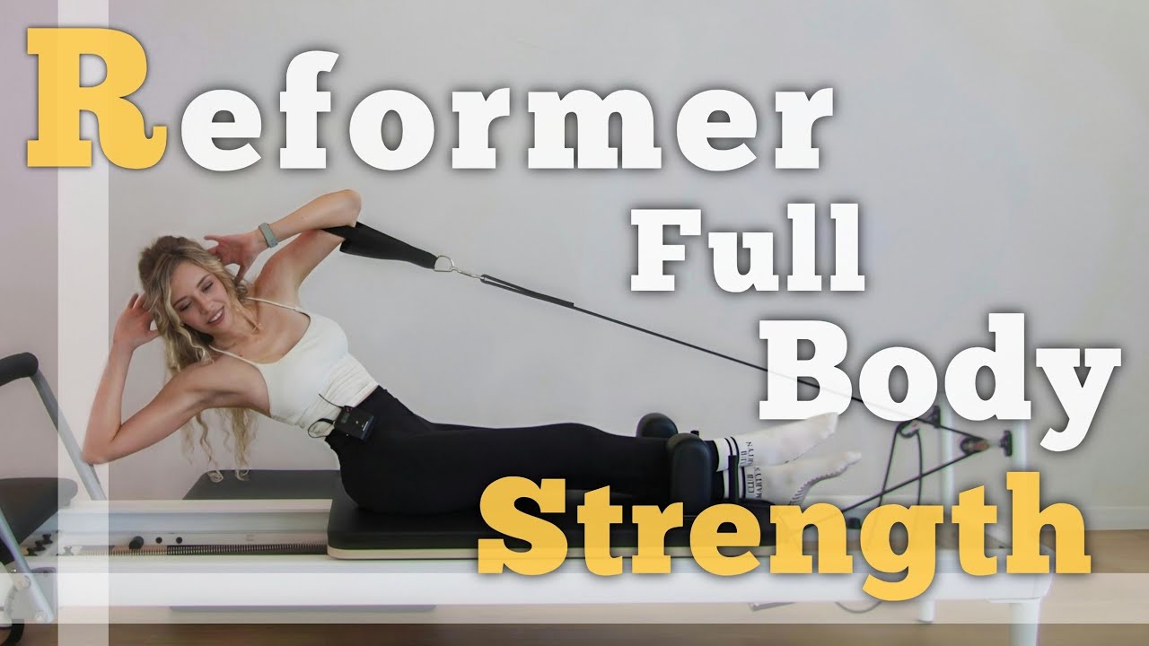 40 Min Reformer Pilates Workout for Total Body Strength & Core Stability (All Levels)
