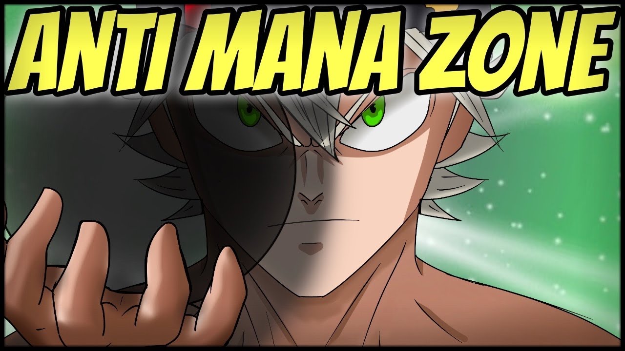 Black Clover Asta NEW Sword Anti Magic ZONE