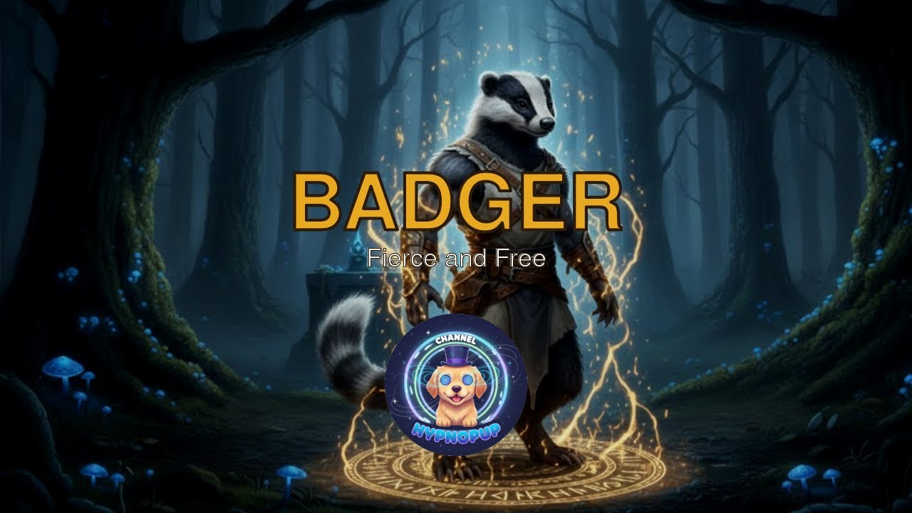 🦡 Badger Transformation | Fierce and Free | HypnoPup