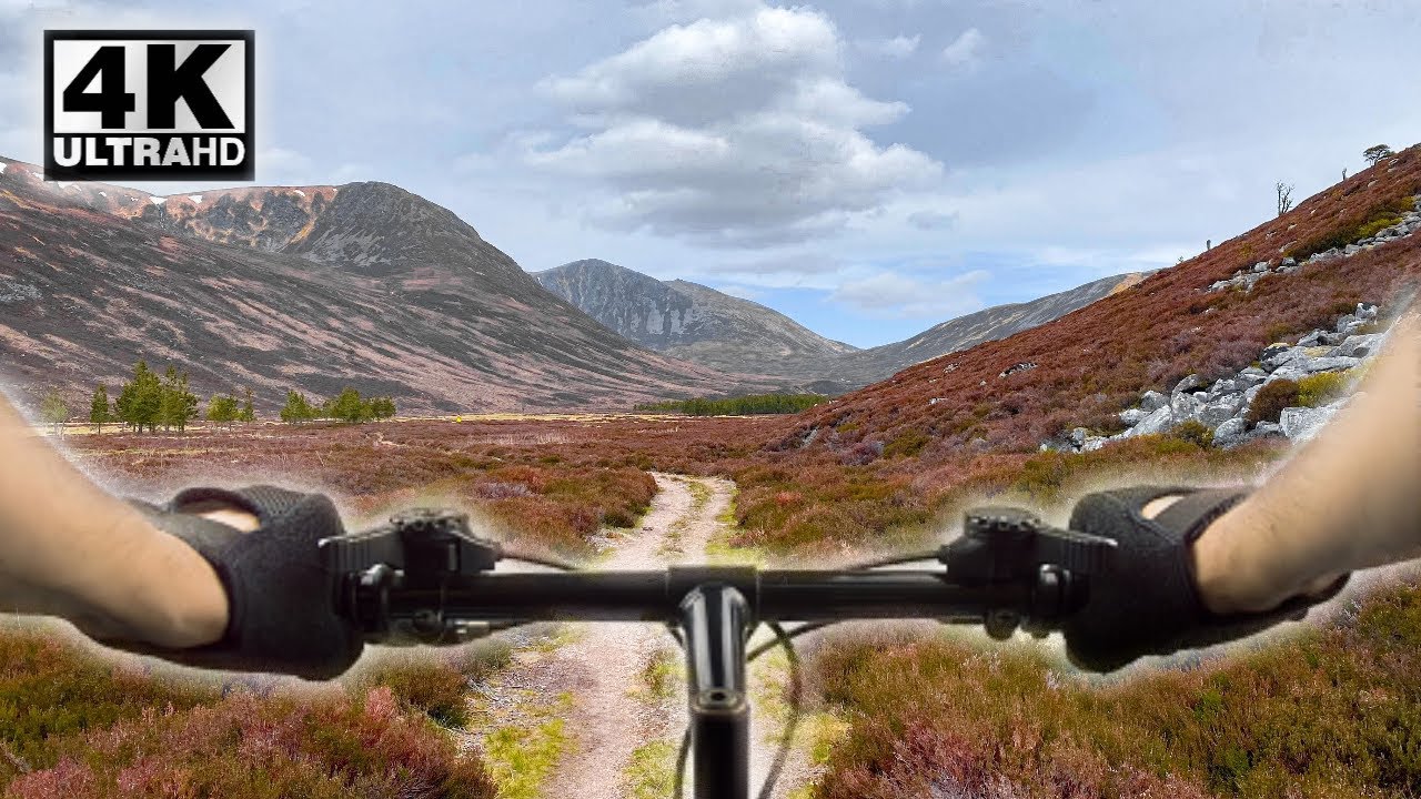 4K Scottish Highlands | Virtual Bike Ride