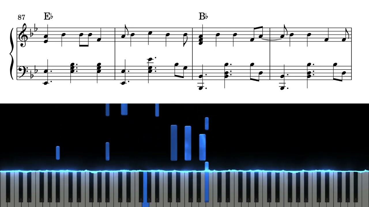 Du Trägst Keine Liebe In Dir - Echt (Piano Cover mit gratis Noten)