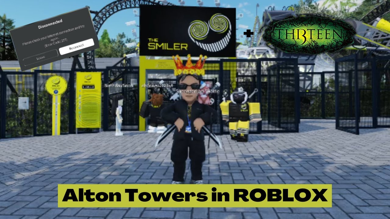 I Went To Alton Towers In ROBLOX