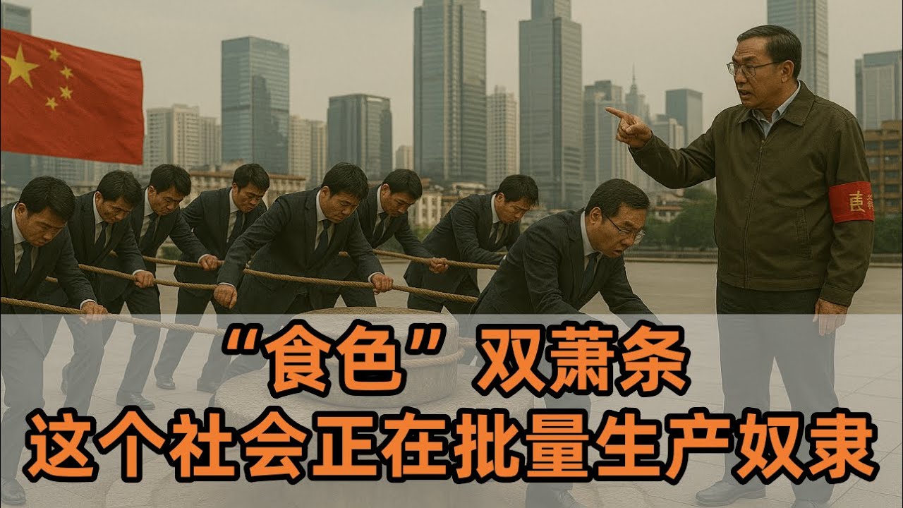 “食色”皆萧条，用数据告诉你中国经济有多差｜这个社会正在批量生产“奴隶”｜大陆即将步入日本低欲望社会的老路｜年轻人除了躺平还能怎么办
