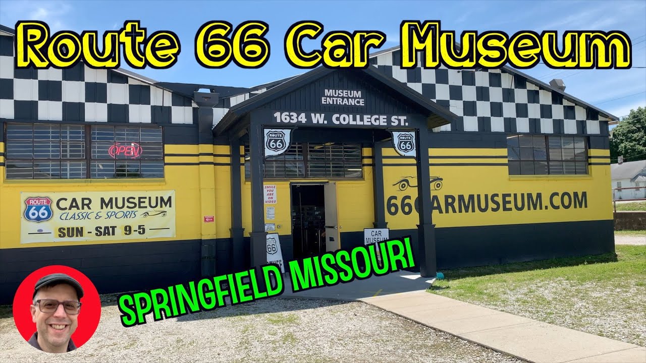 Springfield Route 66 Car Museum 😀 Missouri Route 66 #route66 #cars
