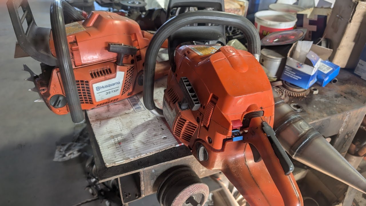 Husqvarna 357xp Chainsaw with CPI Pipe vs new 455 rancher 20