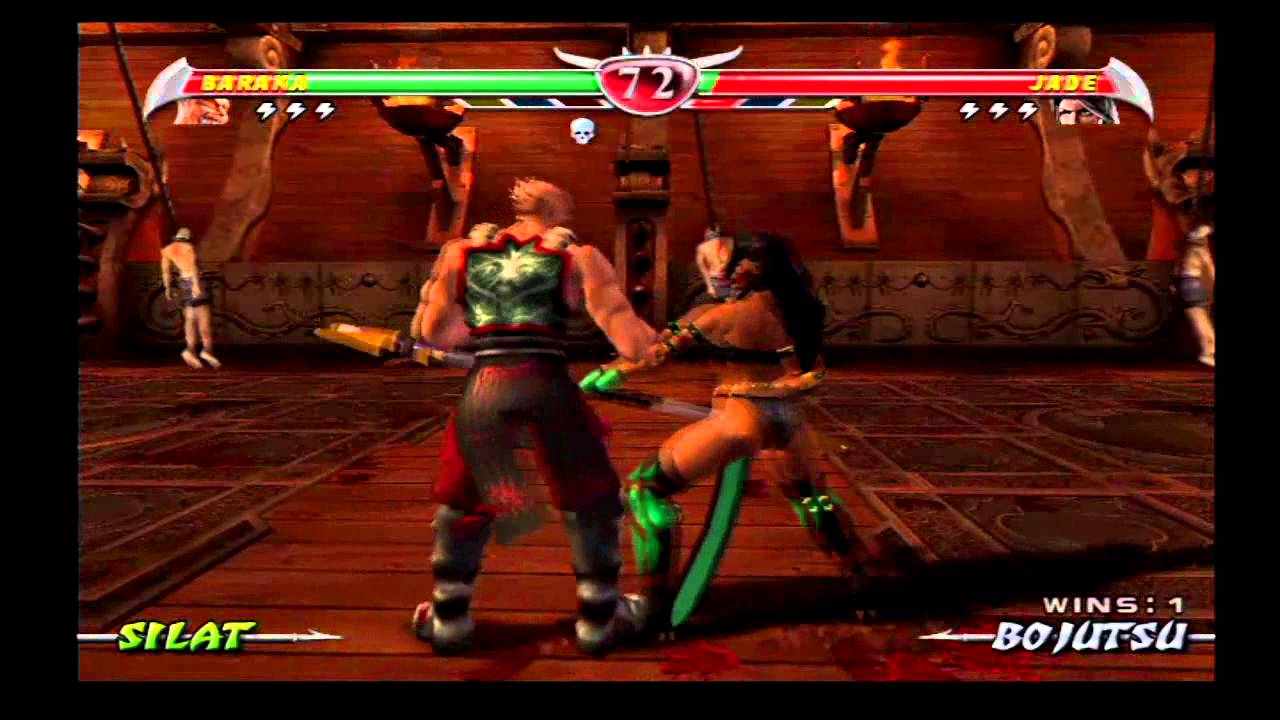 Mortal Kombat: Deception (PlayStation 2) Arcade as Baraka