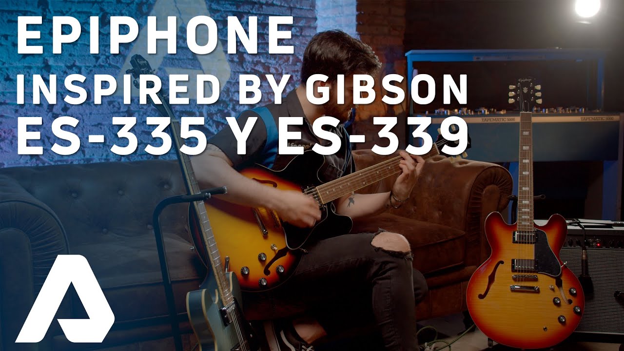 Epiphone Inspired by Gibson ES-335 y ES-339 | Alfasoni