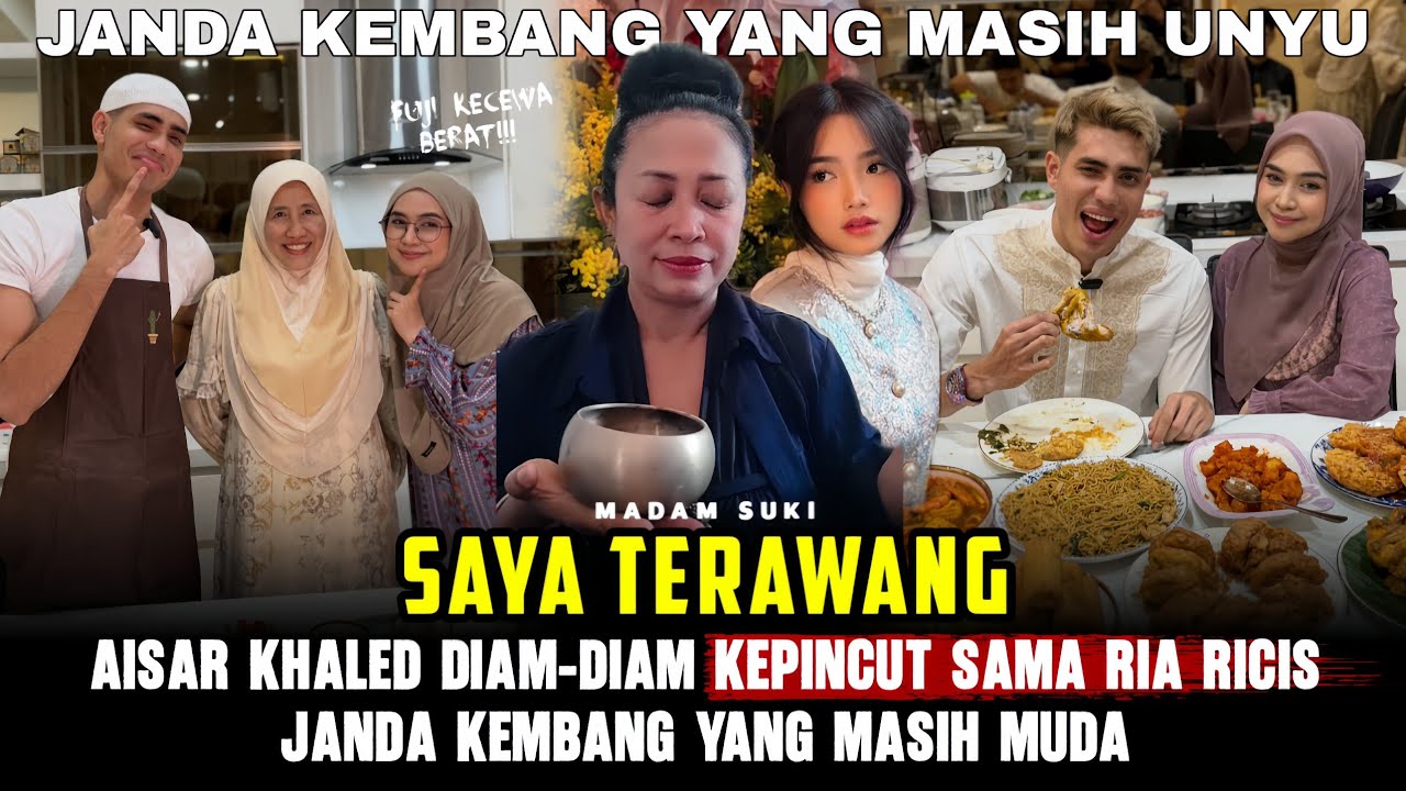 AISAR DIAM-DIAM KEPINCUT JANDA KEMBANG YANG MASIH MUDA YAITU RIA RICIS