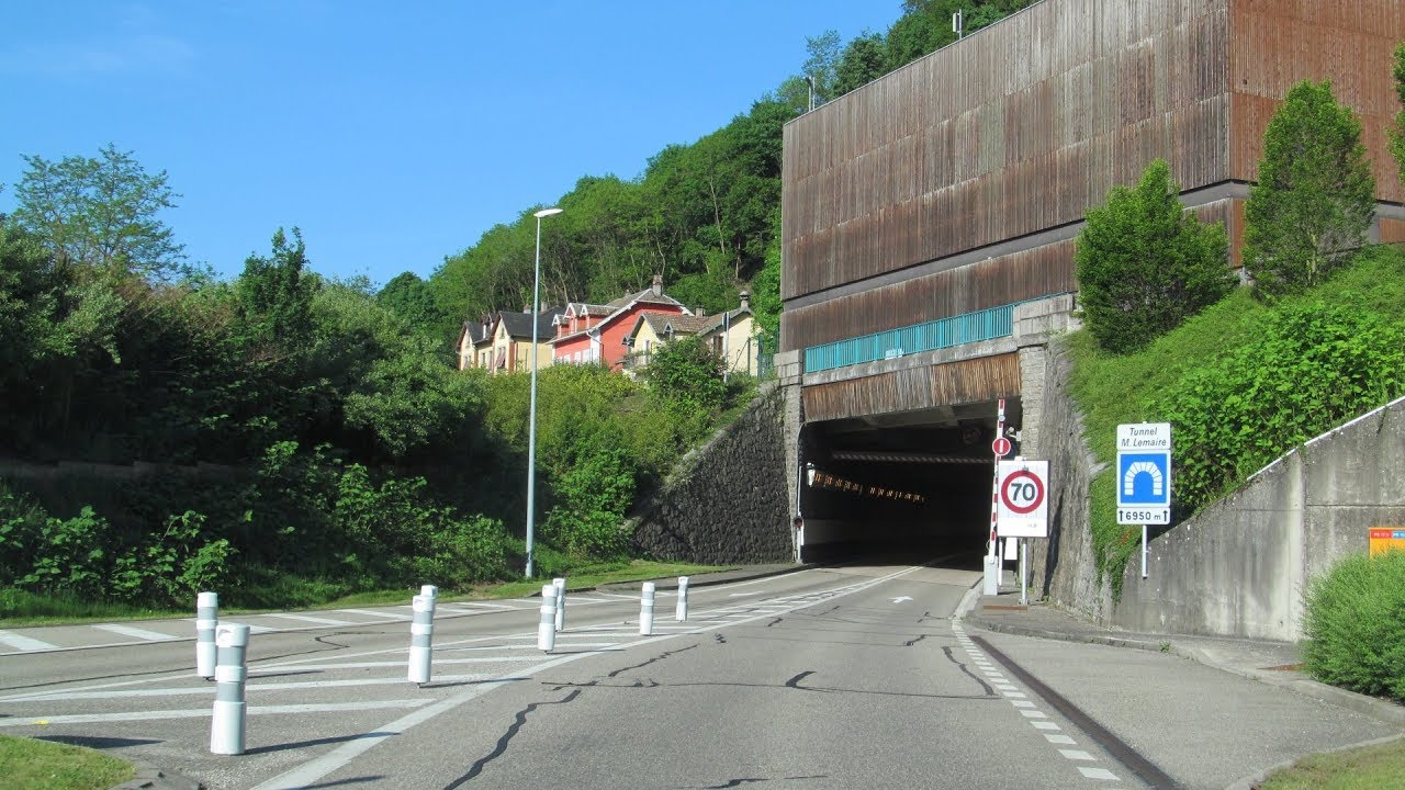 France: N159 Tunnel Maurice Lemaire (Vosges)