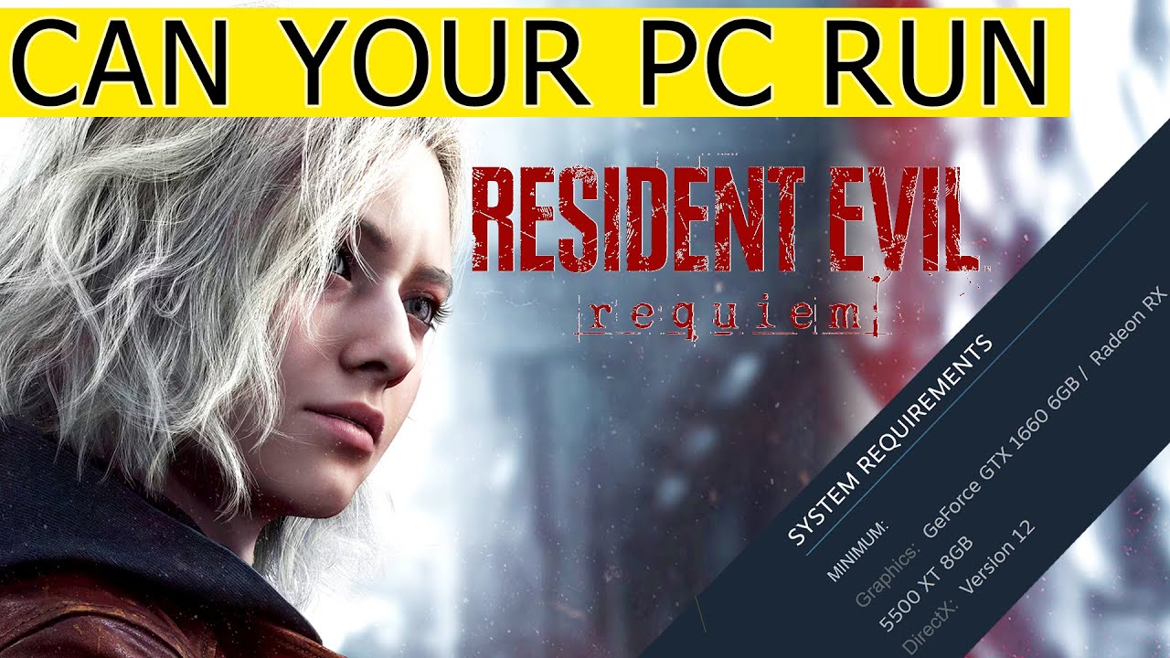 RT не требуется! Анализ системных требований Resident Evil Requiem для ПК.