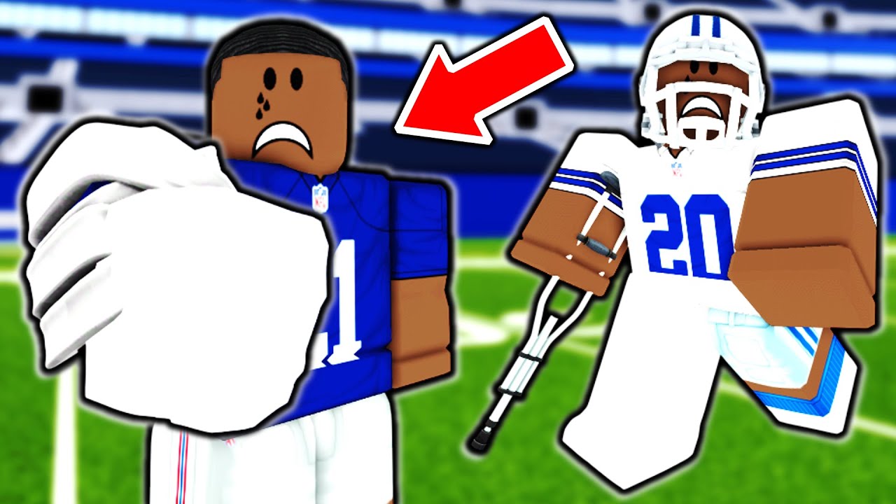 В этой НОВОЙ ФУТБОЛЬНОЙ ИГРЕ ROBLOX ЕСТЬ ТРАВМЫ!