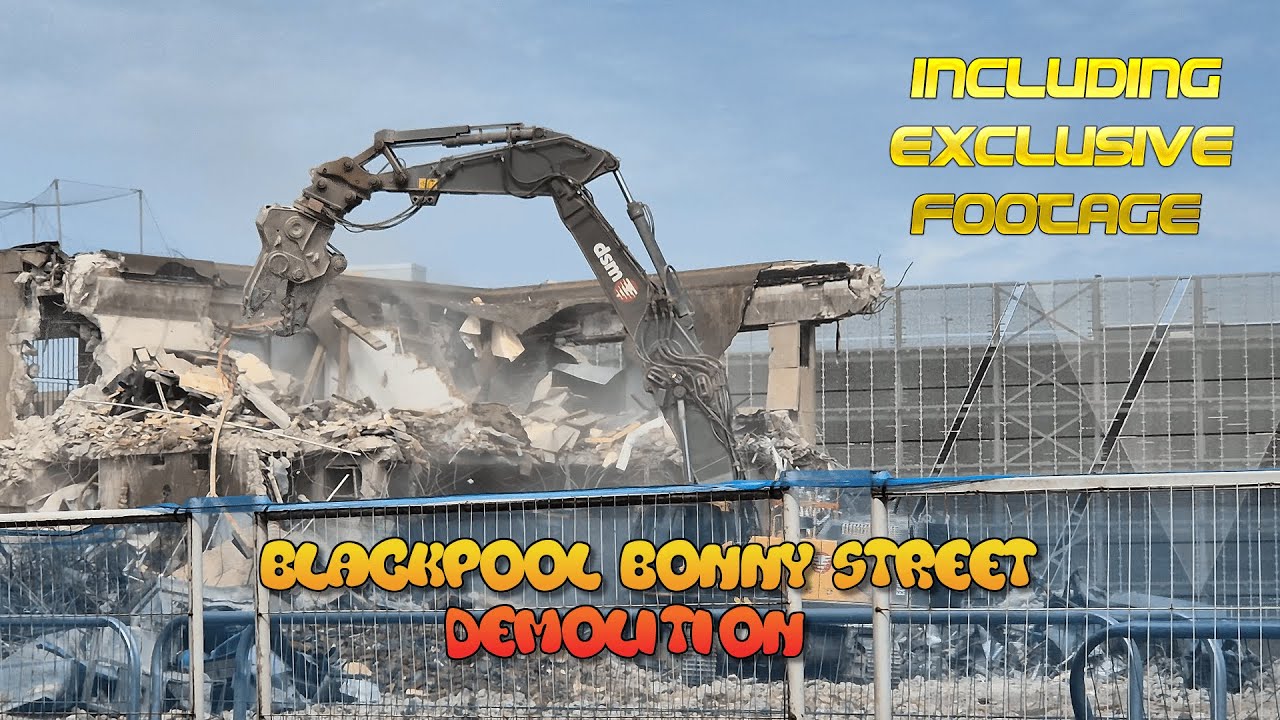 A Cracking Afternoon! Blackpool Bonny Street Demolition