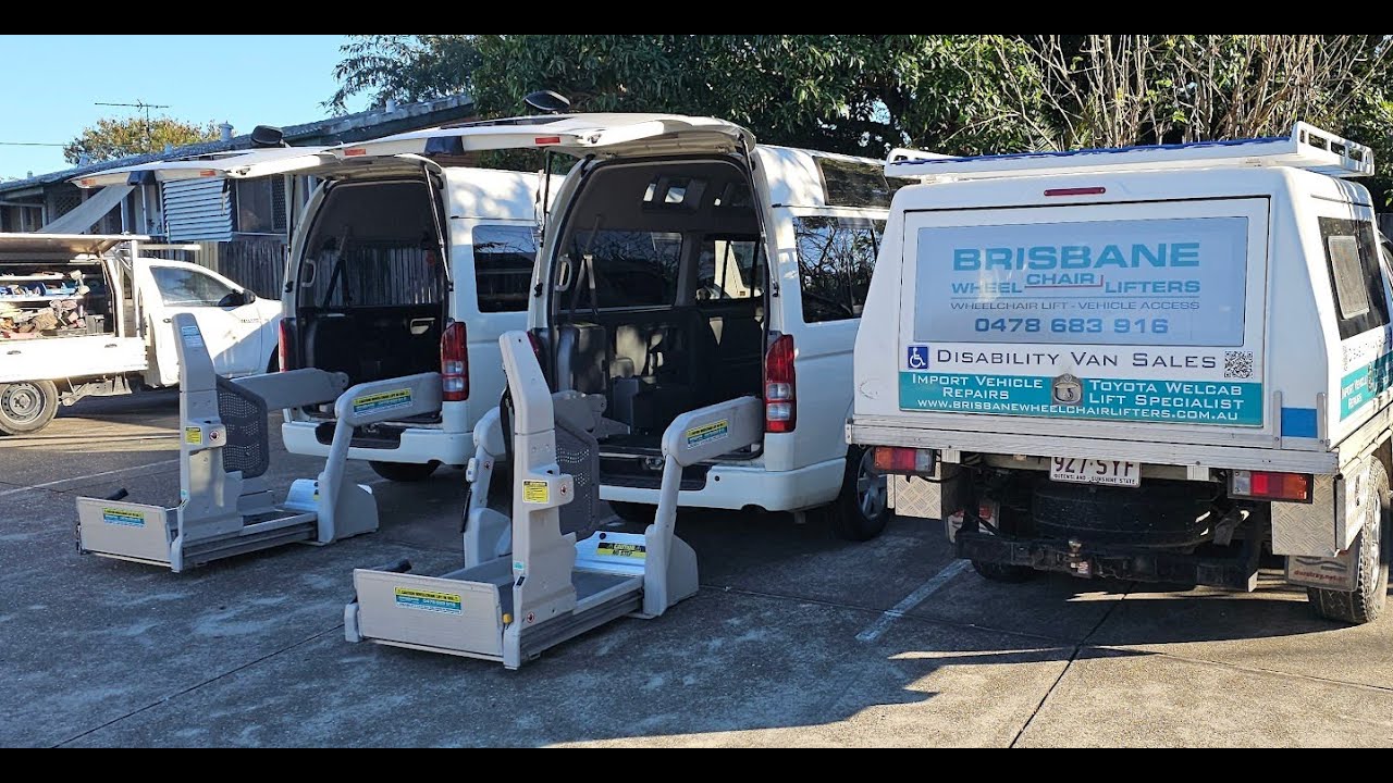 Toyota Hiace Welcab 2005 to 2016 Emergency Lift Procedure