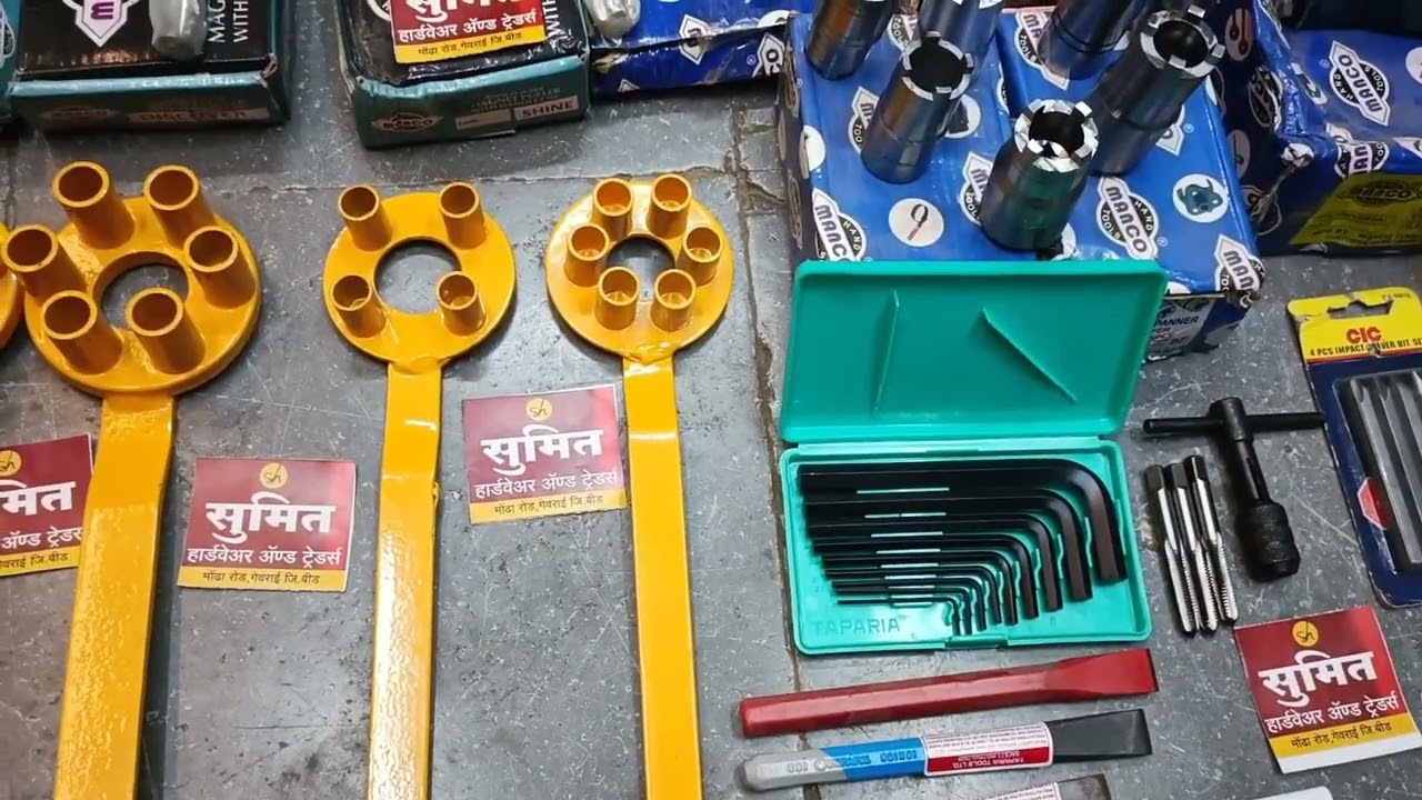 TWO WHEELER GARAGE TOOLS KIT  टु व्हिलर गॅरेज  टूल्स किट