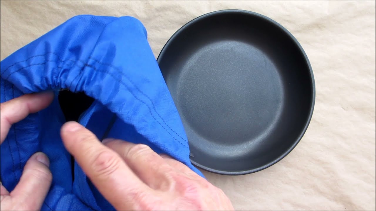 DIY take down camping backpacking frying pan!