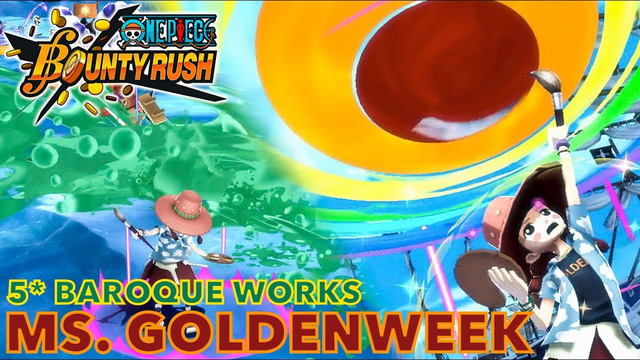 First Look 5* BAROQUE WORKS MS GOLDENWEEK SS League Gameplay | One Piece Bounty Rush