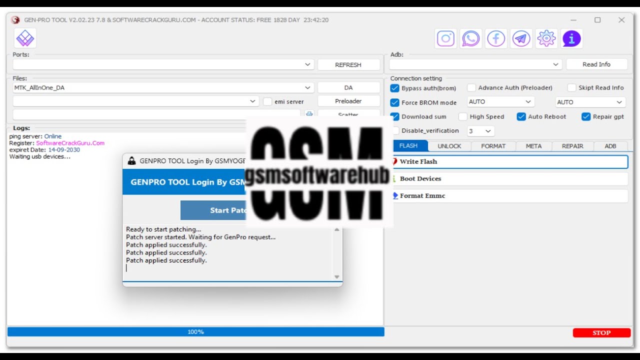 GEN-PRO TOOL V2.02.23 7.8 Free Download With Login Lifetime
