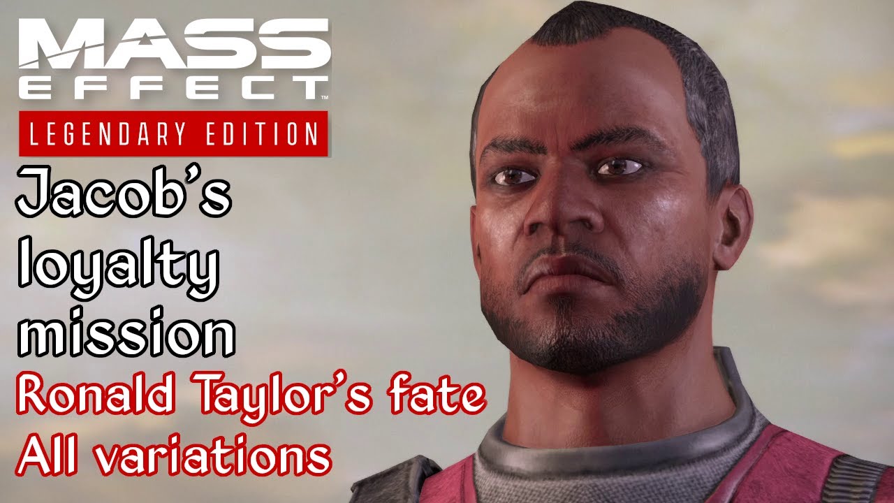 Mass Effect 2 - Jacob's loyalty mission - Dealing with Ronald Taylor - All options + squad comments