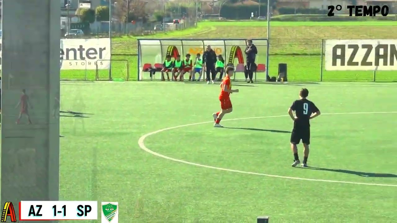 6^ GIORNATA RITORNO CAMPIONATO U16 AZZANO  SPORTED 3 3