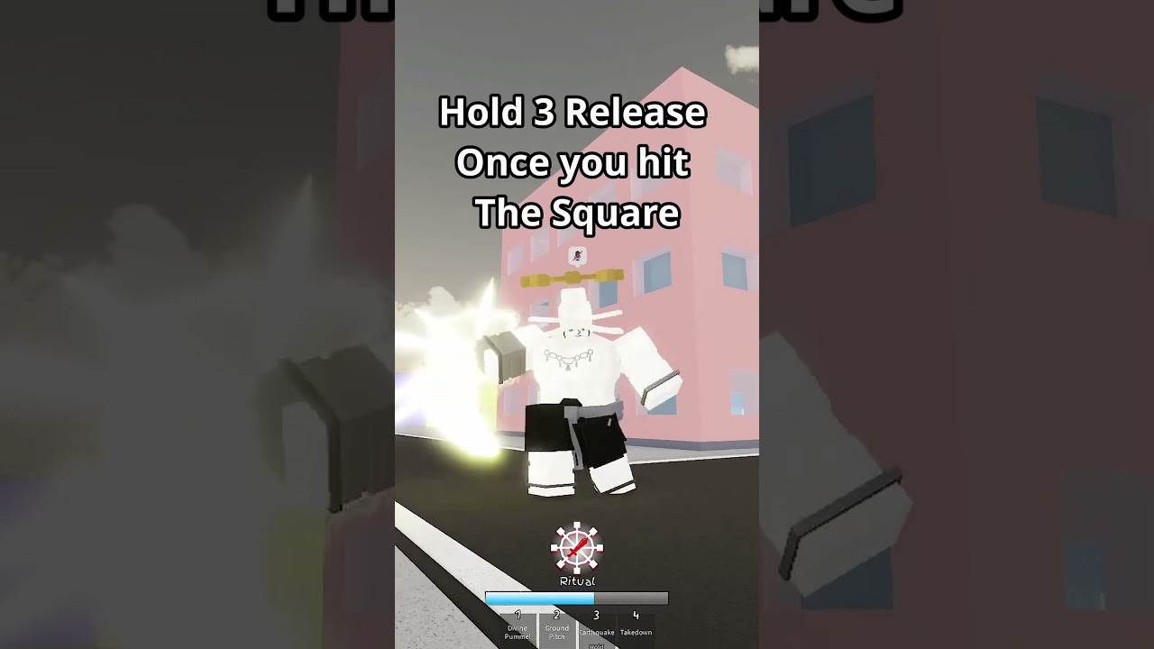 Mahoraga Earthquake Tutorial #jujutsushenanigans #shorts