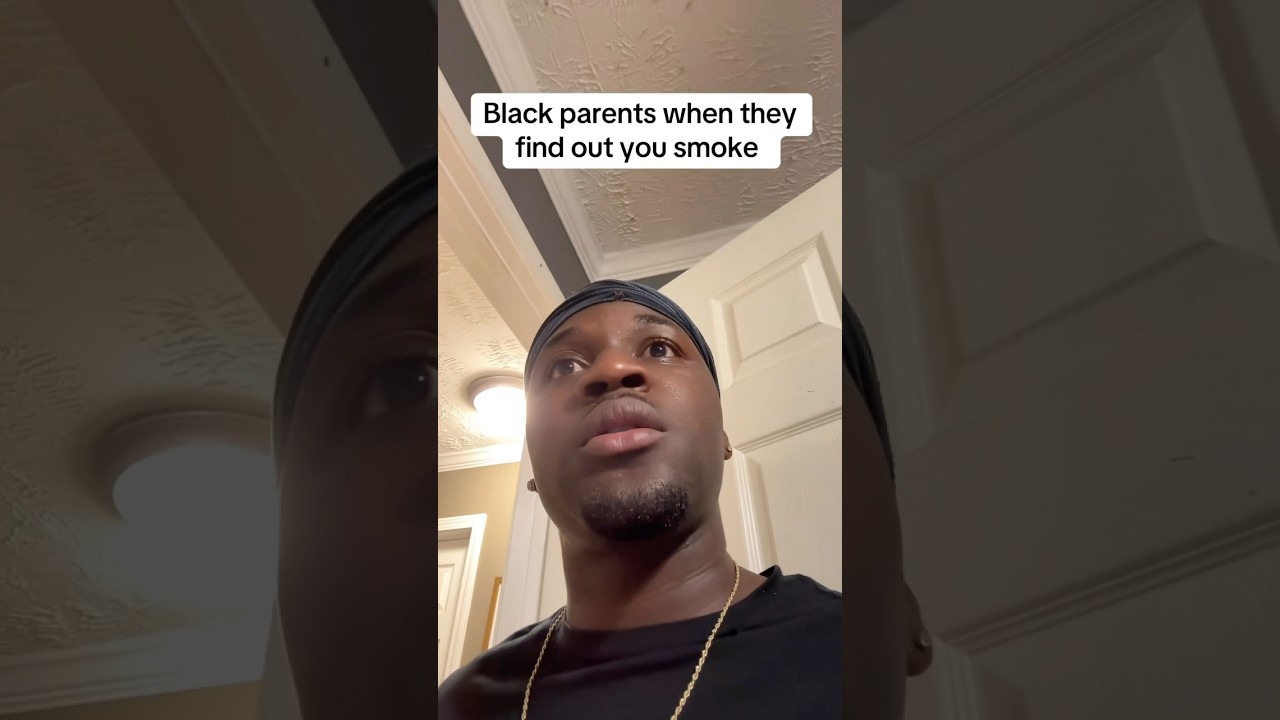 Black parents when they find out you smoke. #parents #dad #shorts #viral #funny #comedy #smoke #fyp
