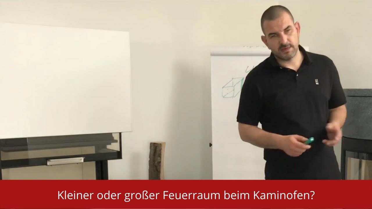 Kleiner oder großer Feuerraum beim Kaminofen? Was ist sinnvoll?