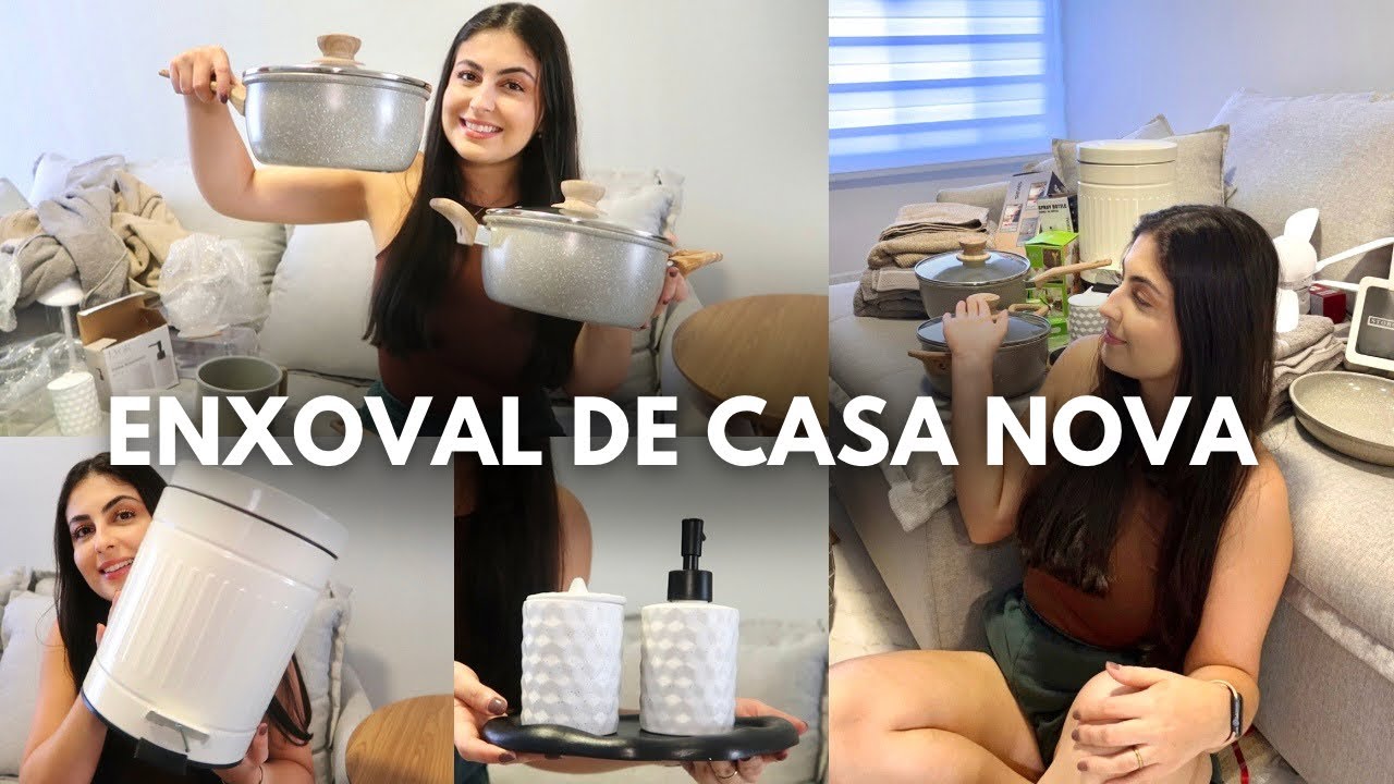 Comprei meu enxoval na SHOPEE! Achadinhos pra casa nova 🏡✨
