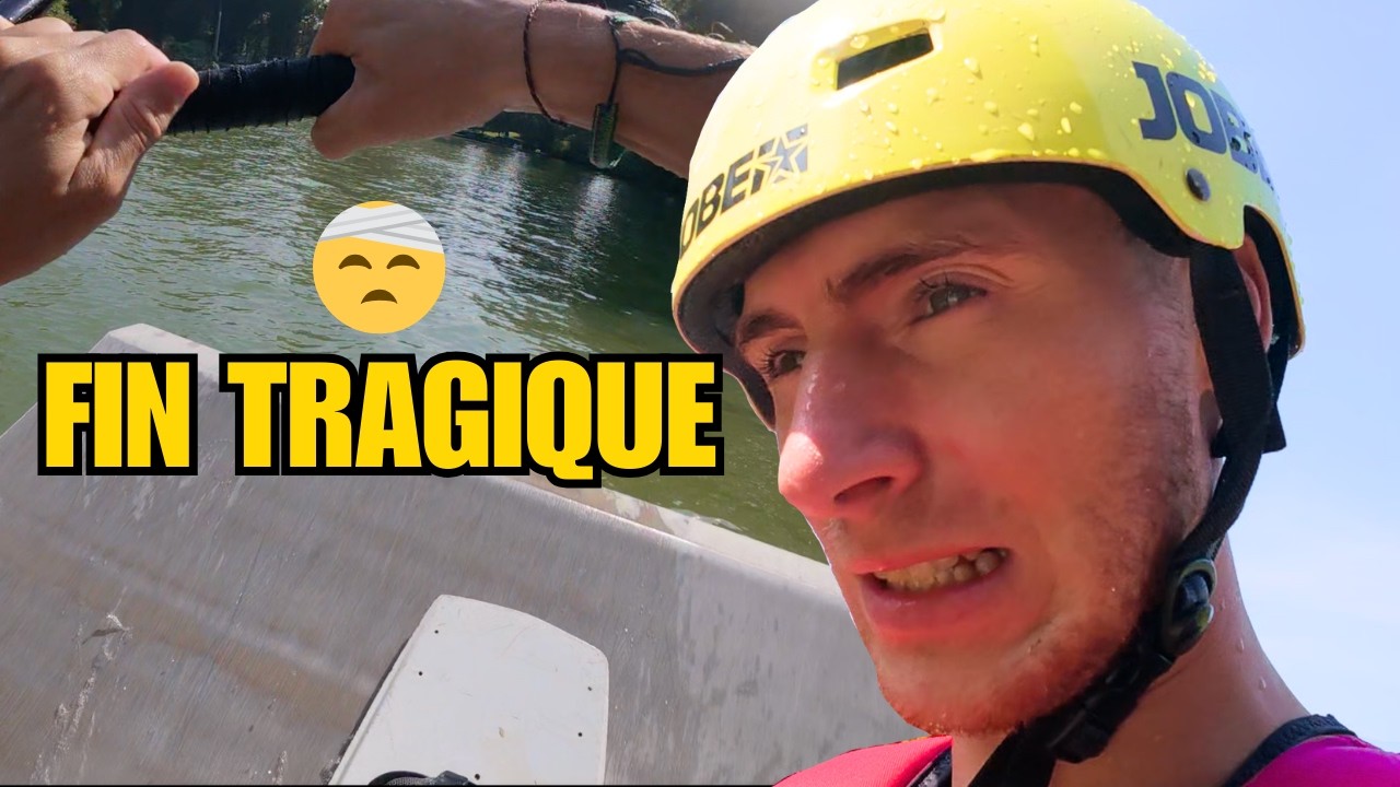 WAKEBOARD : 20 MINUTES pour se blesser...( j'aurais dû rester chez moi )